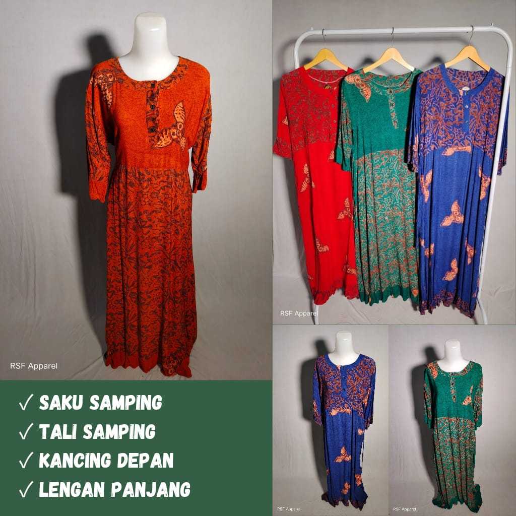 DASTER BATIK PANJANG KEKINIAN | DASTER BUSUI
