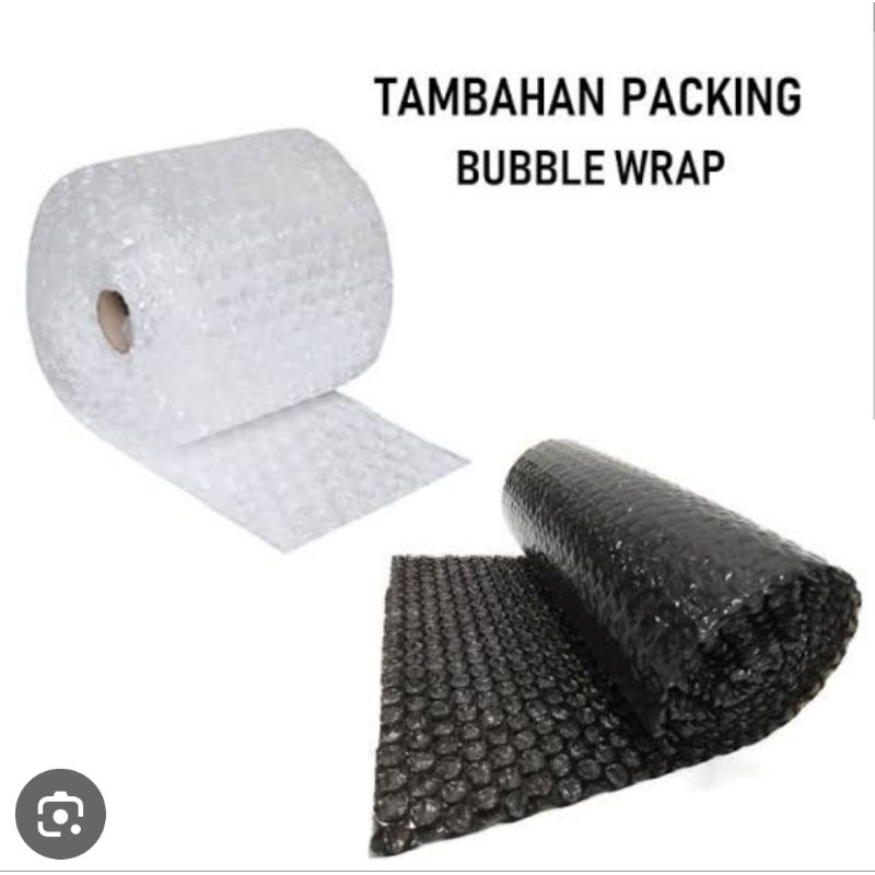 

tambahan packing extra bublewrap.