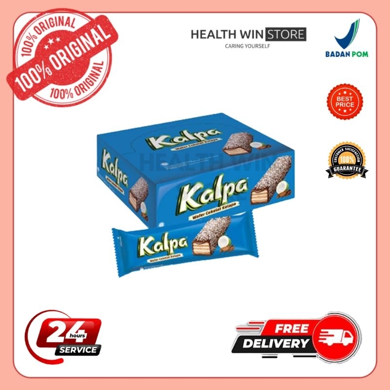 

★HEALTHWIN★ KALPA WAFER COKELAT 24GR