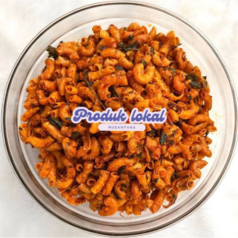 

Makaroni Bantet Pedas 500g Produk Lokal Makroni Bantet Pedas