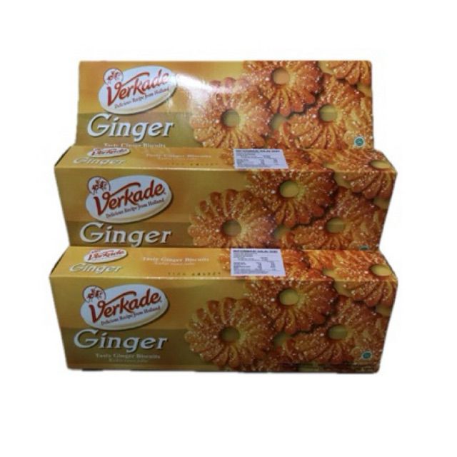 

BISKUIT VERKADE GINGER 150GR