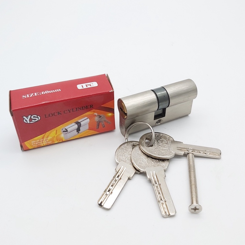 Kunci Pintu Silinder 60mm Anak Kunci Pintu Silinder Knob Cylinder