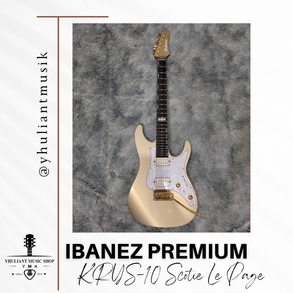 Ibanez Premium Krys10 Scott Lepage Poliphia Signature guitar Original Second Like New