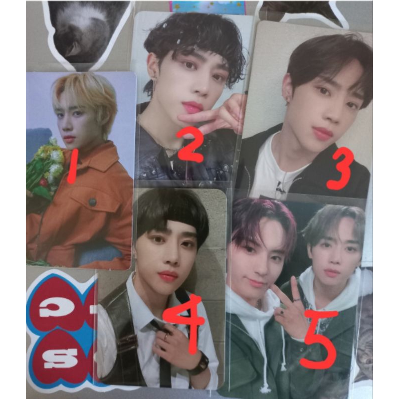 wts photocard pc sunwoo the boyz