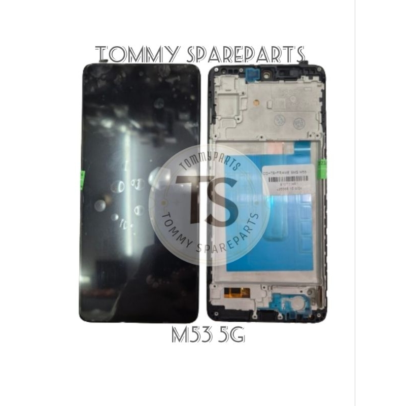 LCD TOUCHSCREEN PLUS FRAME SAMSUNG GALAXY M53 5G M536 ORIGINAL OLED