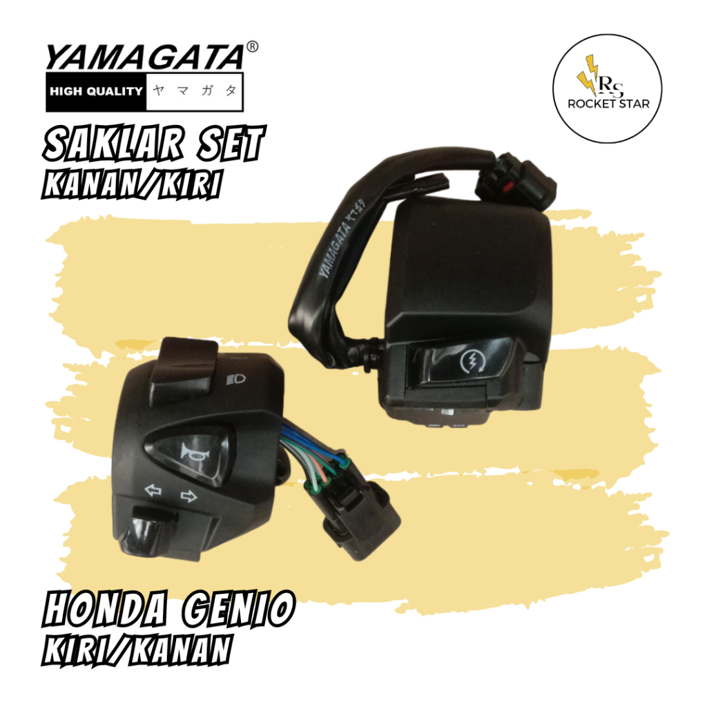 Yamagata Saklar Set Kanan Kiri Honda Genio