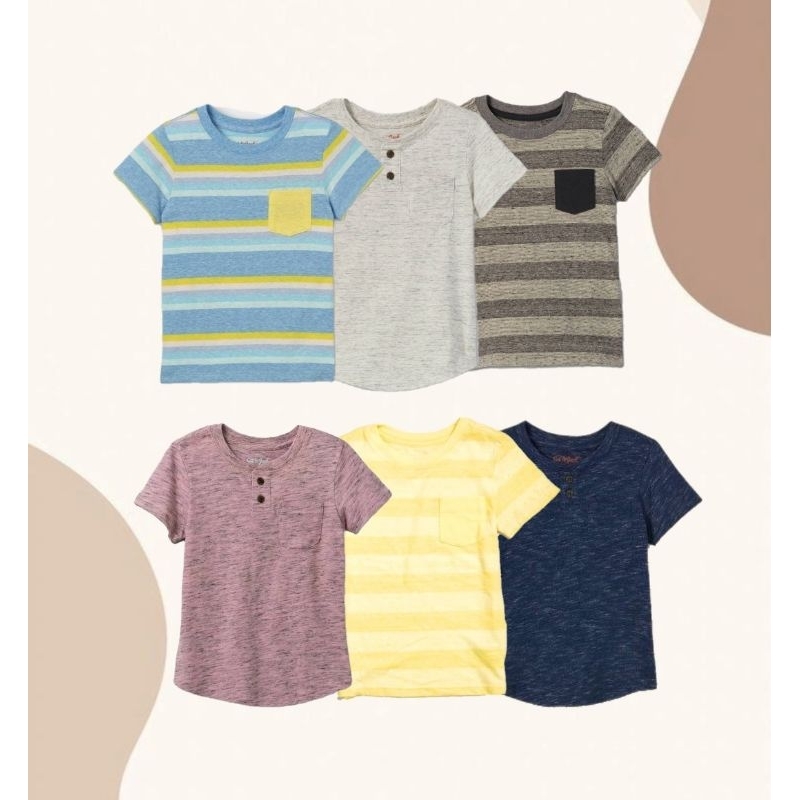 Baju kaos atasan anak laki-laki balita cat and jack