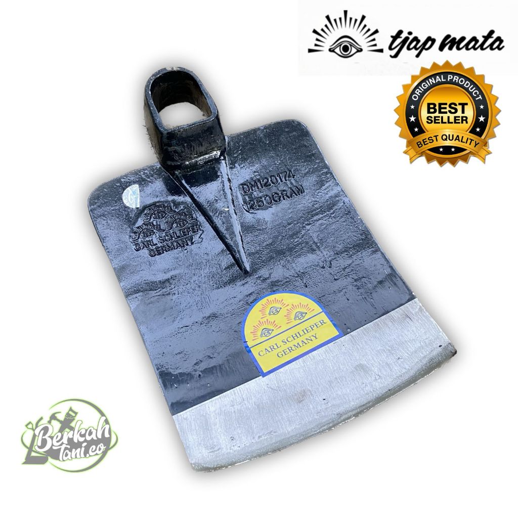 CANGKUL CAP MATA TIGA BAJA ORIGINAL GERMANY PACOL CARL SCHLIEPER