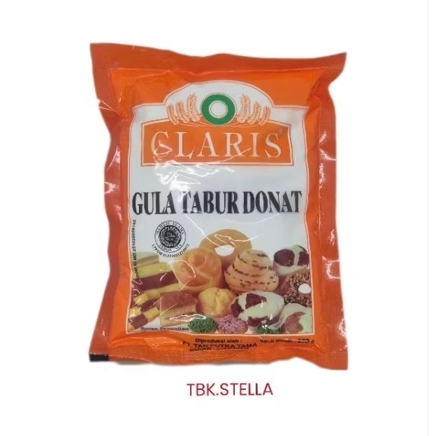 

CLARIS GULA DONAT 250 GR GULA TABUR DONAT