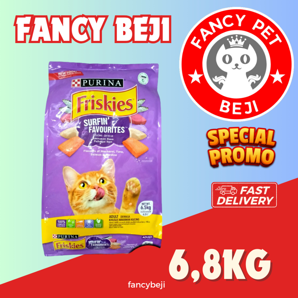 FRISKIES SURFIN FAVOURITES 7kg