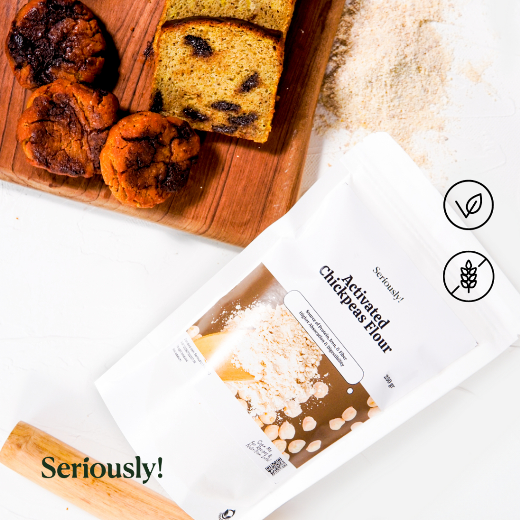

Seriously! Tepung Tinggi Protein | Pengganti Tepung Karbo | Vegan | Gluten Free | Diabetic Friendly