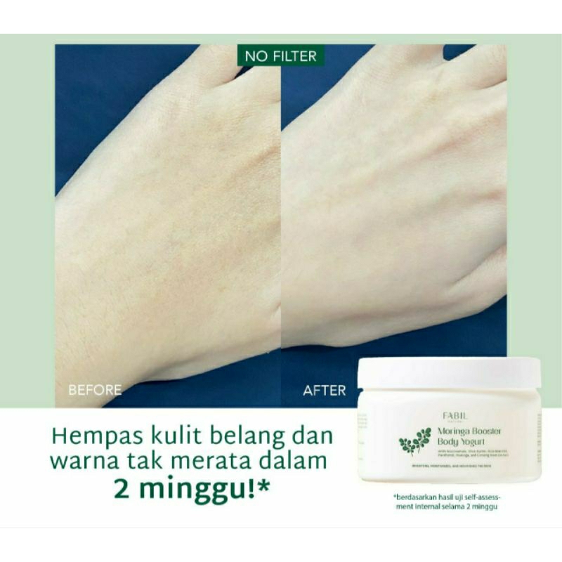 moringa Booster Body Yogurt Fabil/body whitening/HB DOSTING AMAN
