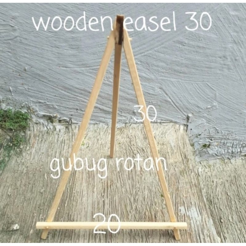 

Wooden Easel / Tripod Mini 30cm