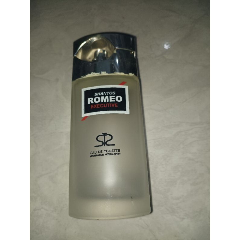 Botol parfum kosong shantos romeo executive PRELOVED