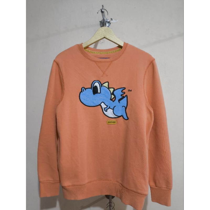 Crewneck Pancoat Dragon Orange