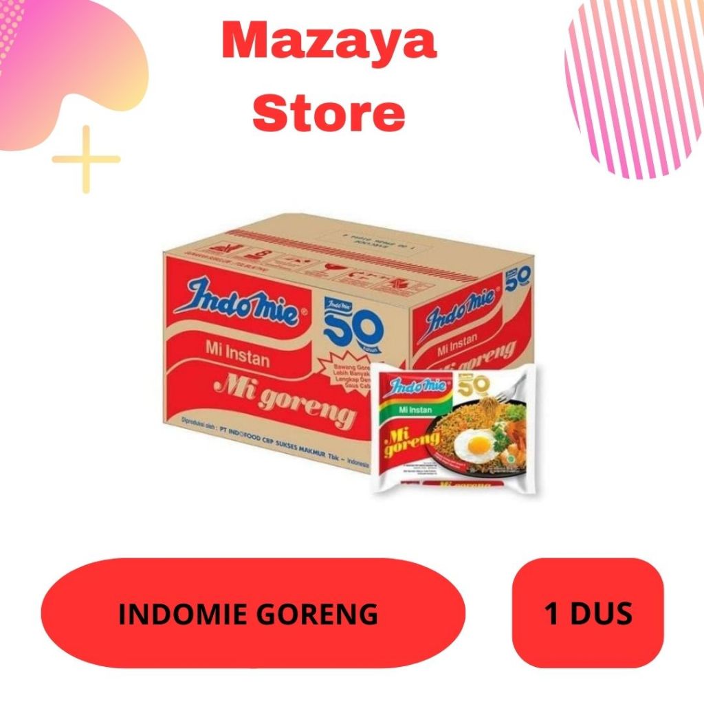 

*MAZAYA STORE* INDOMIE || INDOMIE GORENG SPESIAL 1 DUS || MIE INSTAN