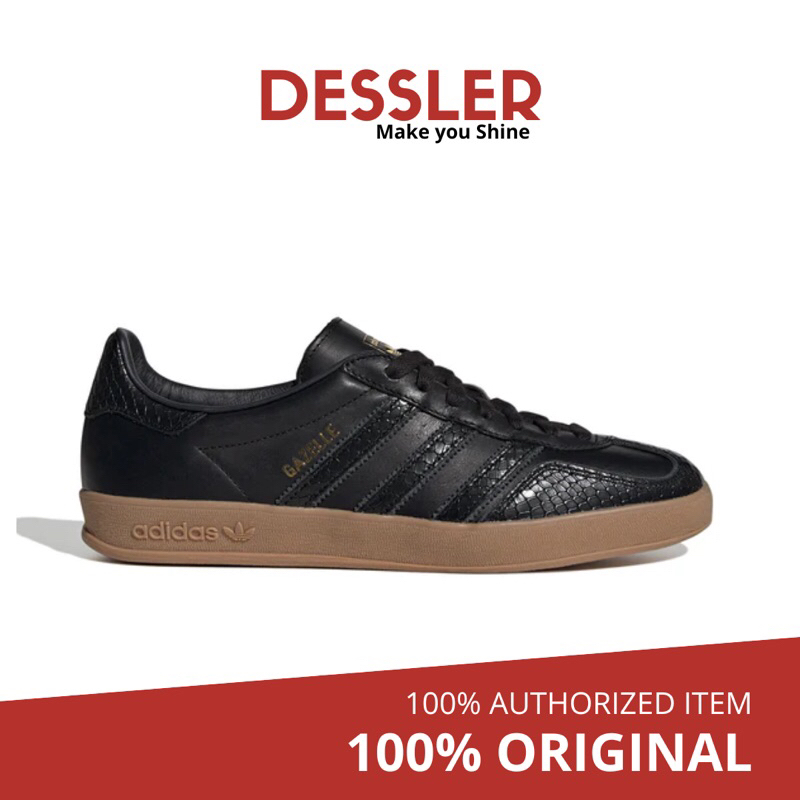 Adidas Gazelle Indoor - Core Black / Gum