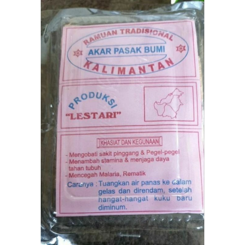 Ramuan Akar pasak bumi asli kalimantan Original
