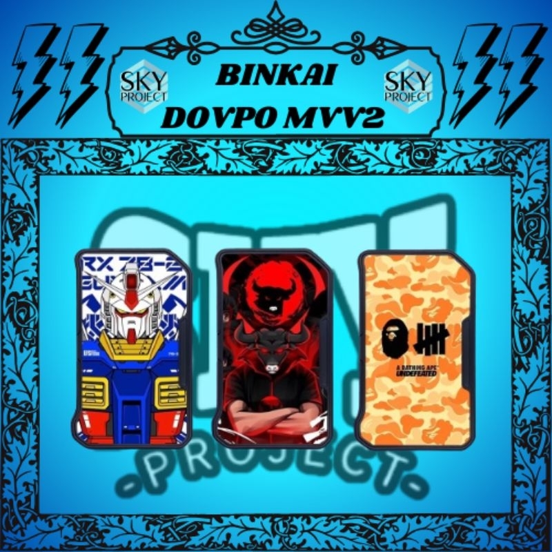Holdingskyy - Stiker Premium Inner Binkai DoUvvPoo Mvv2 Yang Versi TANPA LAYAR Neww Original Desain 
