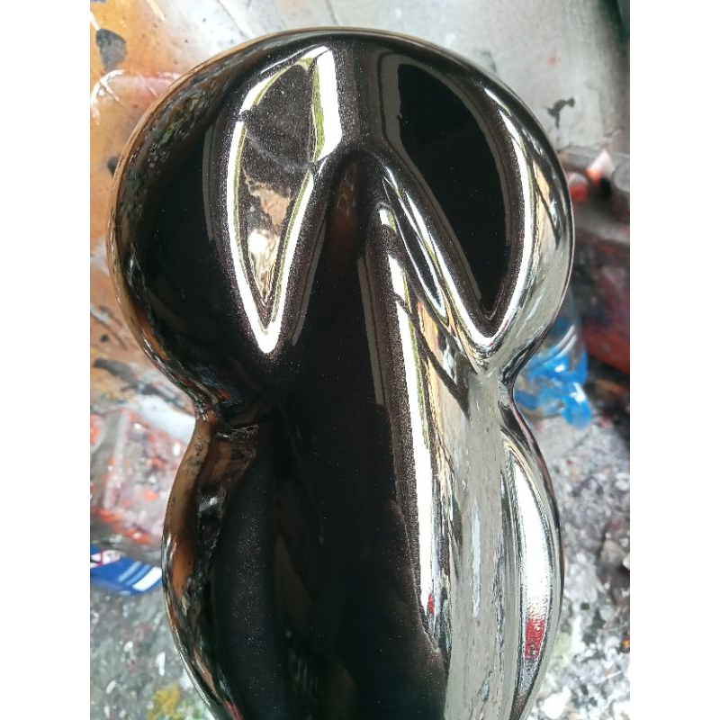 Cat Black Mica Pu/Cat Hitam Metalik Pu Polyuretane