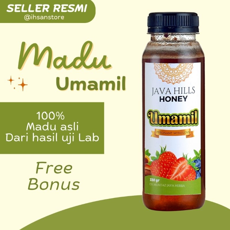 

TEGAL MADU UMAMIL 320GR PREMIUM JAVA HILLS RAW HONEY MADU HAMIL ANEMIA HB RENDAH