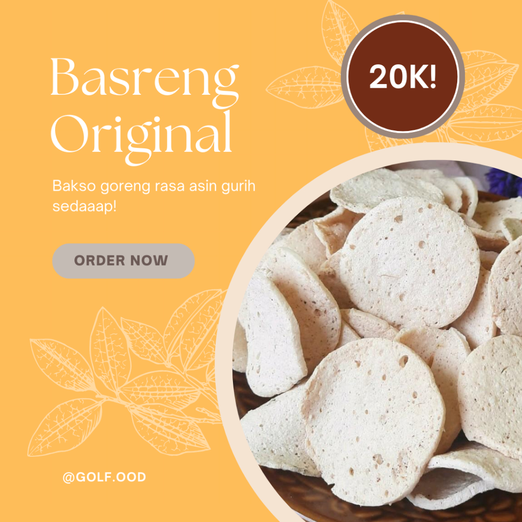 

Kripik Basreng 250gr - Original