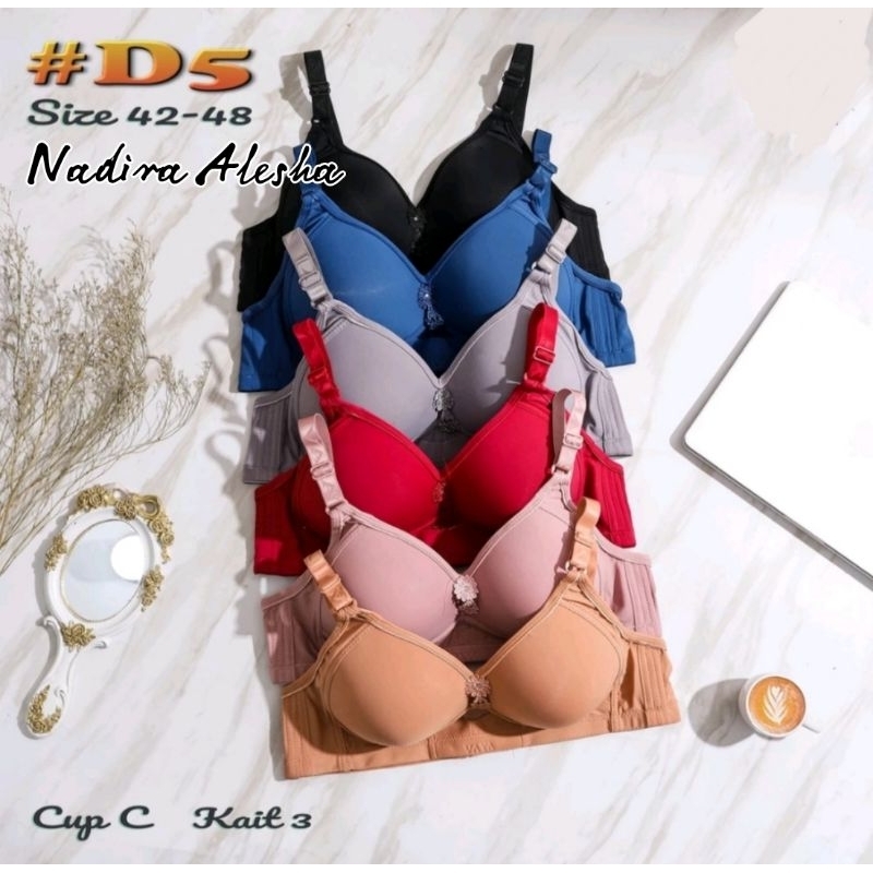 [1pc] BH/BRA Vaya art D5 Ukuran Besar Jumbo Kait 3