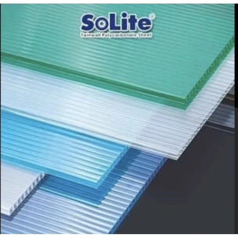 Solite polycarbonate. Atap polikarbonat