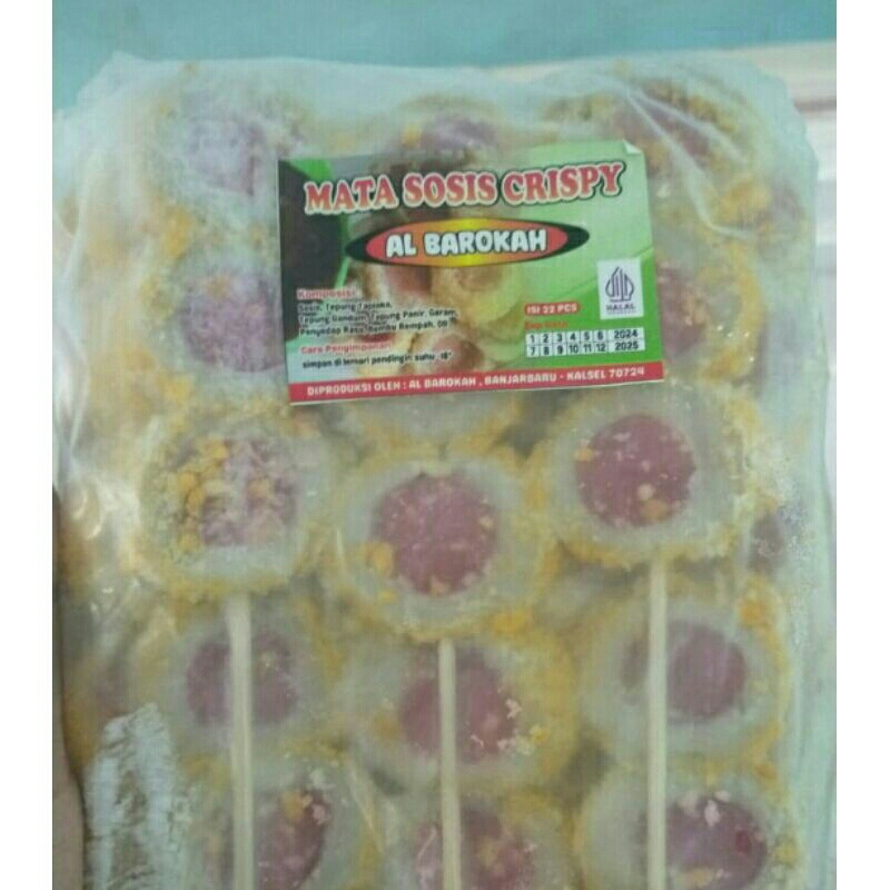 

Al Barokah Mata Sosis Crispy Siap Goreng Termurah