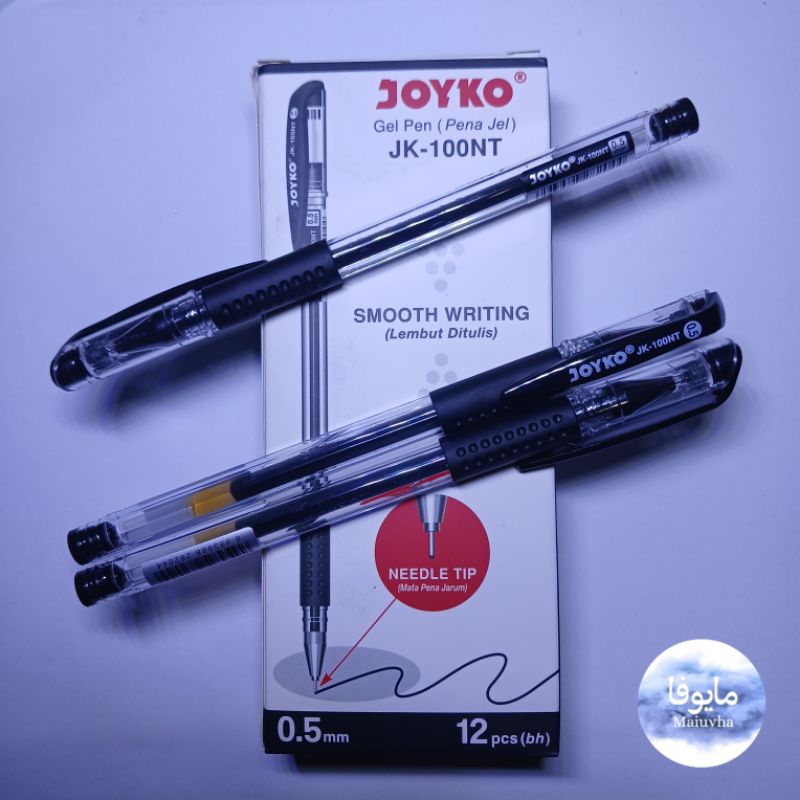 

Joyko Pulpen Gel 0.5 mm Harga 1 pcs Pulpen | Pulpen Jel Anti Macet | Pulpen Jel Hitam |Maiuvha Store