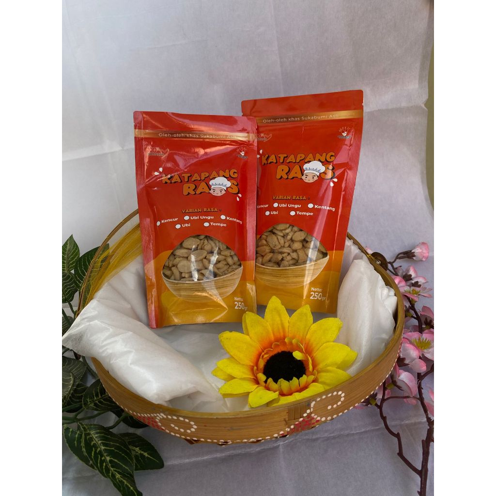 

Cemilan Snack Ketapang Original Manis, Renyah, Gurih 250 gram