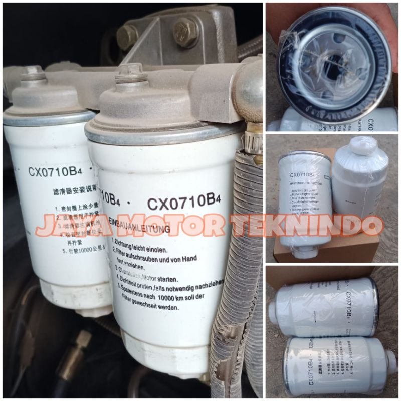 FUEL FILTER CX0710B4 BF0281 / FILTER SOLAR CX0710B4 BF0281 IMPORT