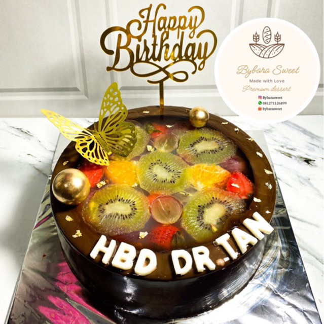 

pudding buah 20cm | pudding tart | pudding buah tart | pudding ulang tahun | pudding