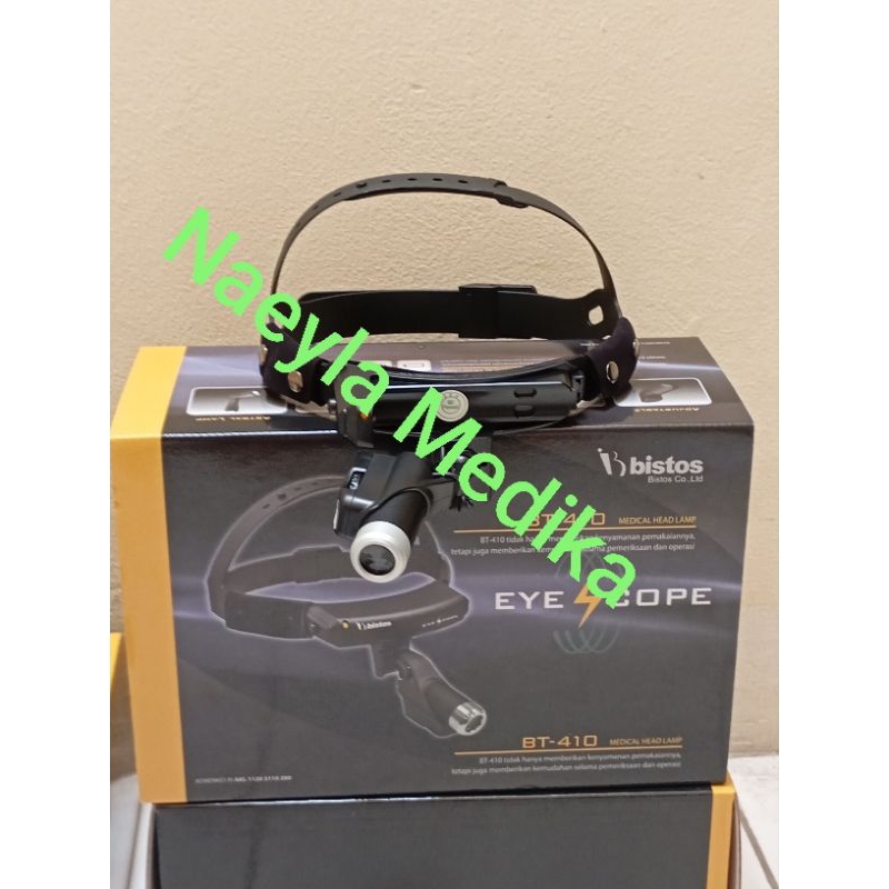 Bistos Eyescope BT-410 Headlamp Led Bistos Lampu kepala