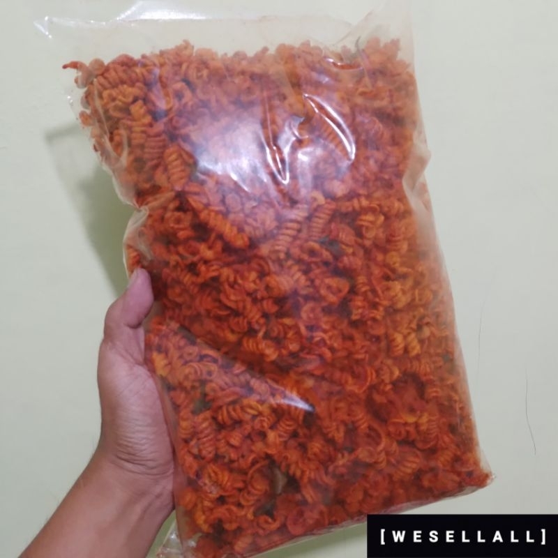 

Makaroni Spiral Pedas Daun Jeruk | 0048ECE