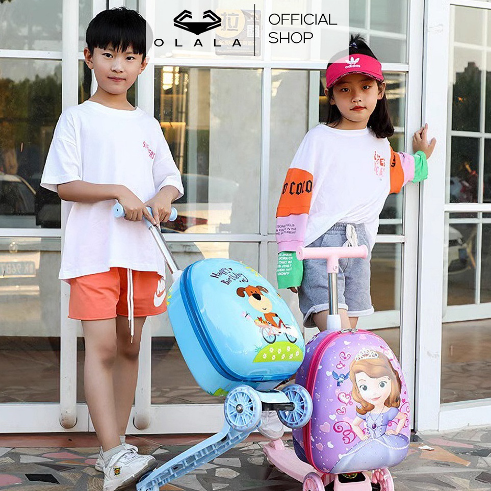 Olala Koper Scooter Anak Berkarakter Unik  SH12 x V6R2