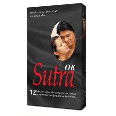 ALAT KONTRASEPSI SUTRA OK HITAM 12 PCS II KONDOM SUTRA ORIGINAL II PRIVASI KIRIM TERJAGA