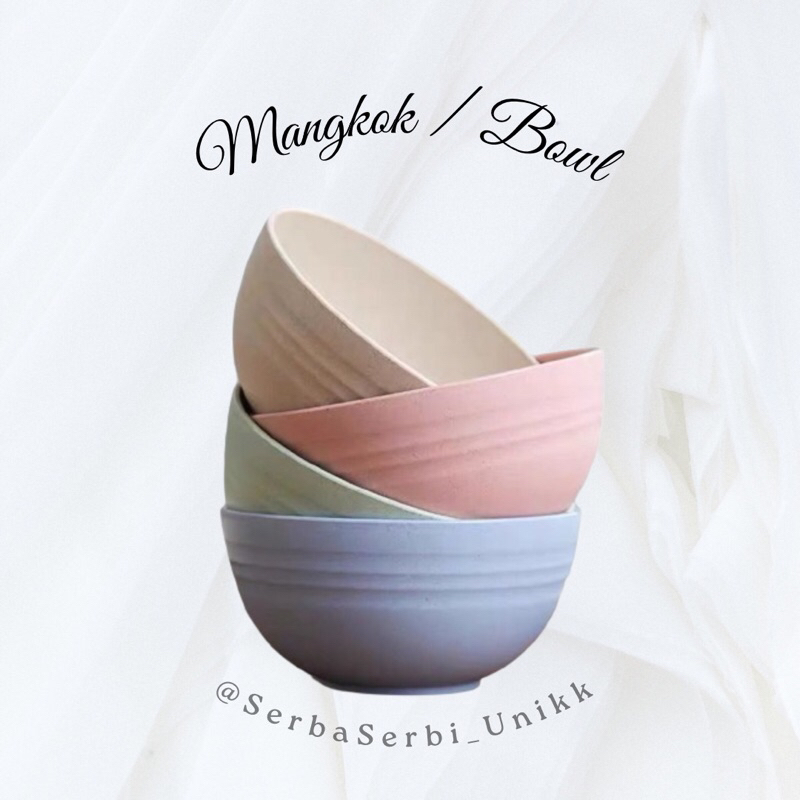 Mangkok warna Warni / Bowl Unik / Mangkok Lucu