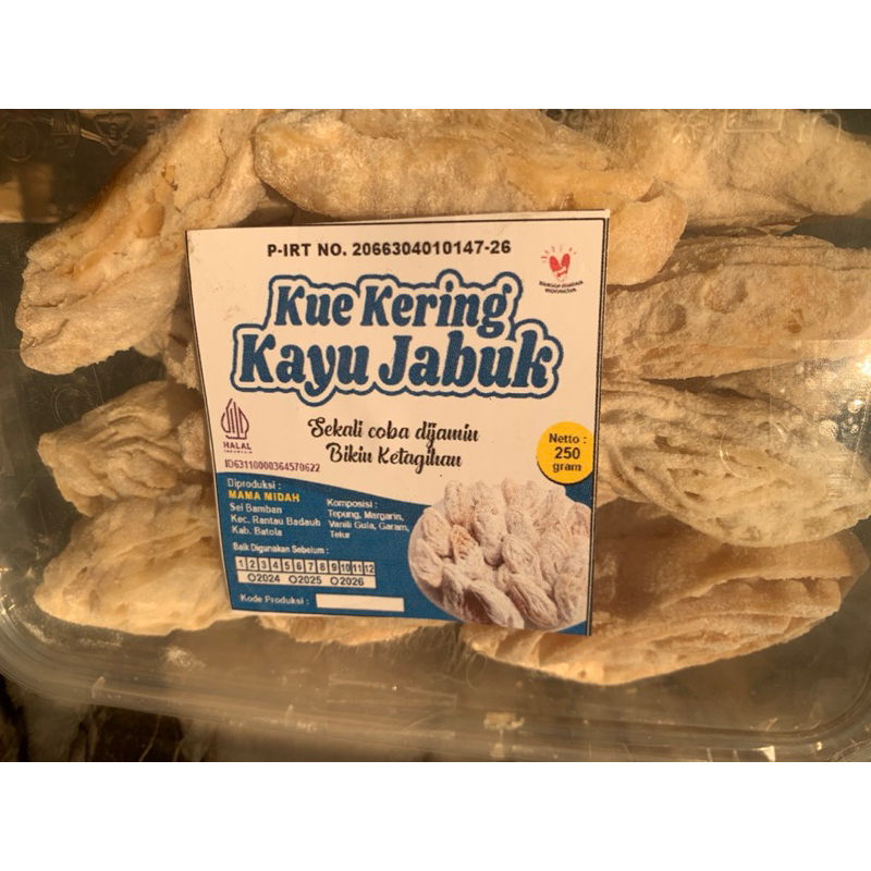 

Kue Kering Kayu Jabuk