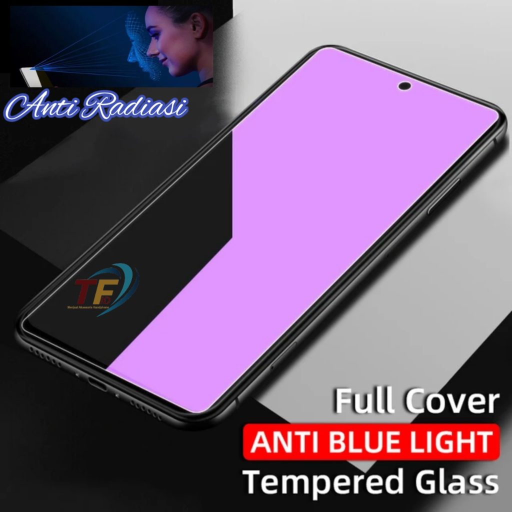 Tempered Glass anti Blue light Infinix Hot 30i Hot 30i NFC Hot 30 Hot 30 Play Hot 30 P. NFC full lay