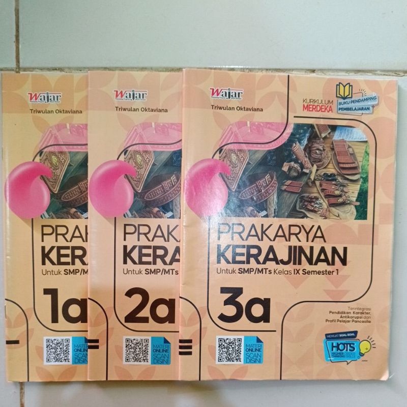 

LKS WAJAR SMP/MTS PRAKARYA KERAJINAN KLS 7,8,9 MERDEKA