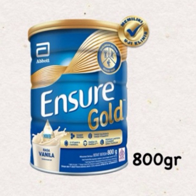 

ENSURE GOLD VANILA 800GR NEW PACKAGING