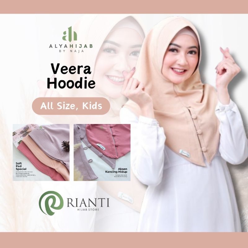 Hijab Nyaman - Veera Hoodie - Alya Hijab by Naja