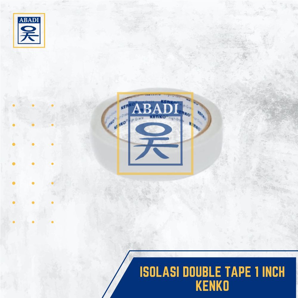 

ISOLASI DOUBLE TAPE 1 INCH KENKO