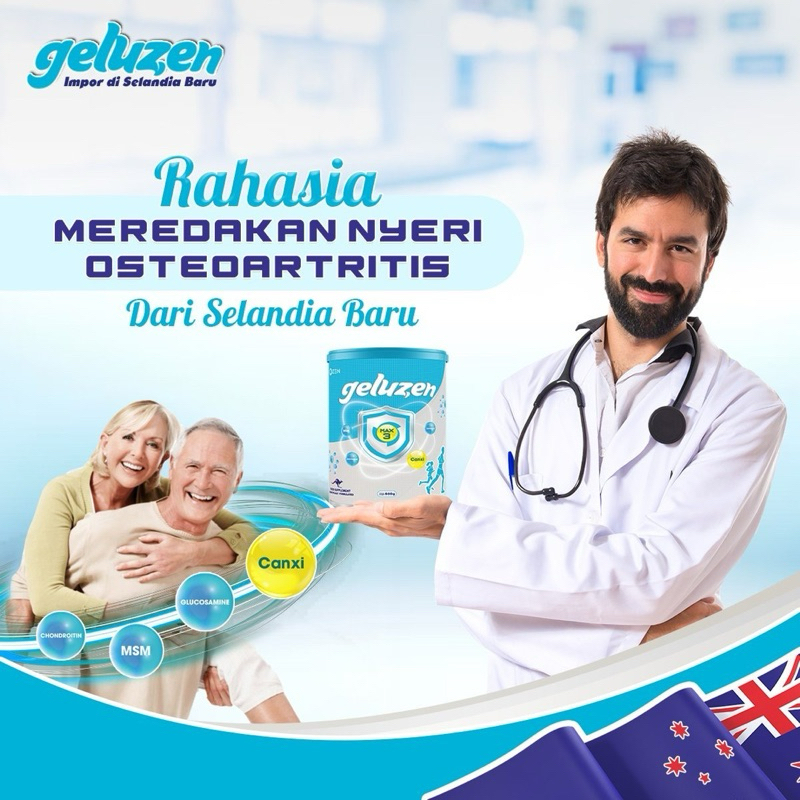 

Gluzen kemasan 500gram susu untuk tulang meredakan nyeri osteoartritis