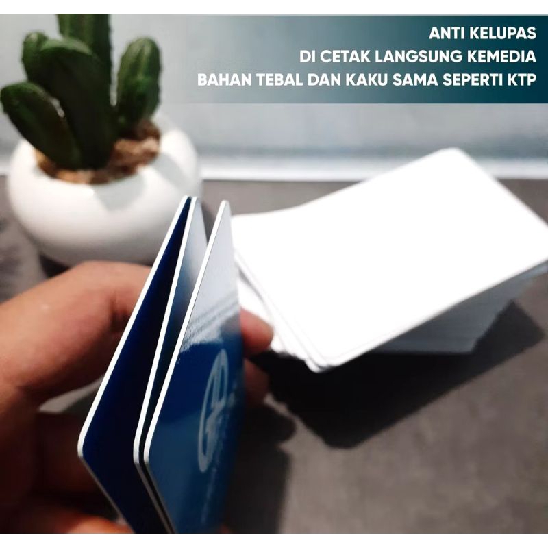 

Cetak ID Card PVC Premium Kartu Member | Cetak Kartu Anggota Pelajar | Cetak Member Card