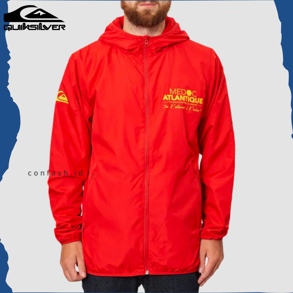 JAket Quiksilver Surf Nageur Sauveterur Surveillance Landes Goji Original Outdoor Gunung Summit