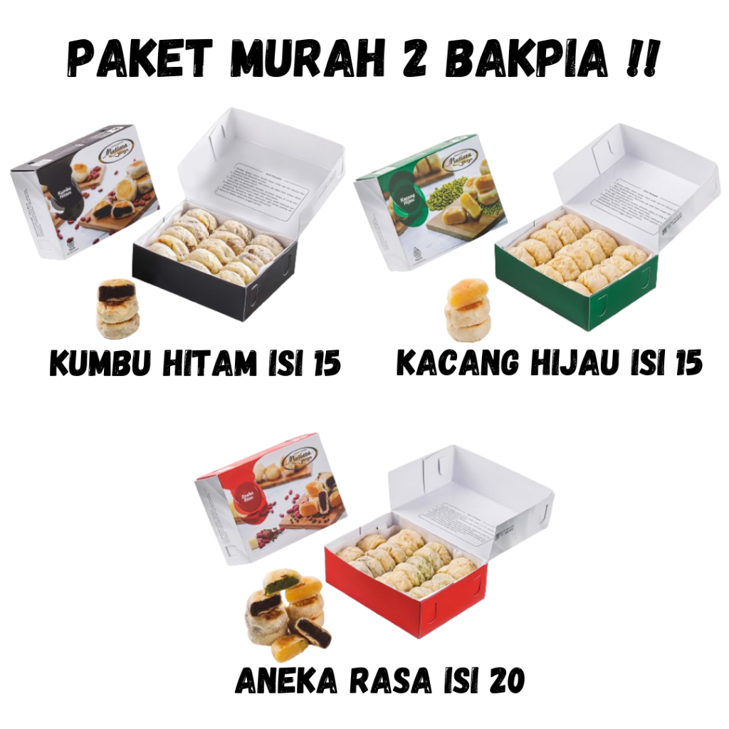 

Paket Murah 2 Bakpia Mutiara Jogja