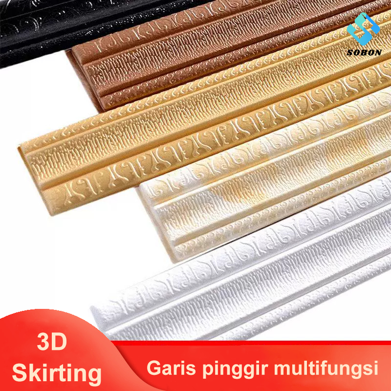 Wall Border List（230CM×8CM） / Wallborder Foam 3D / Walpaper List Foam Stiker Dinding / List dinding 