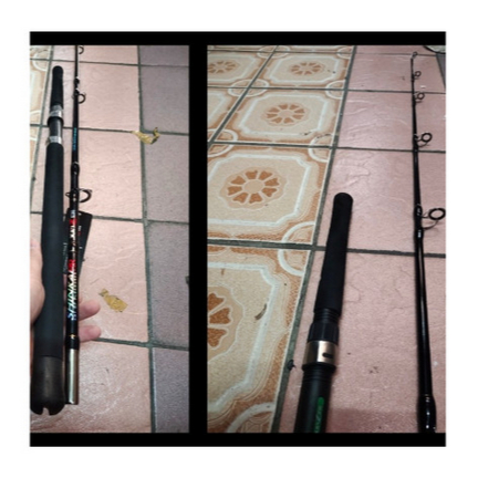 Alat Pancing Kuat Joran Kaizen Shinkai 165cm Joran Jigging